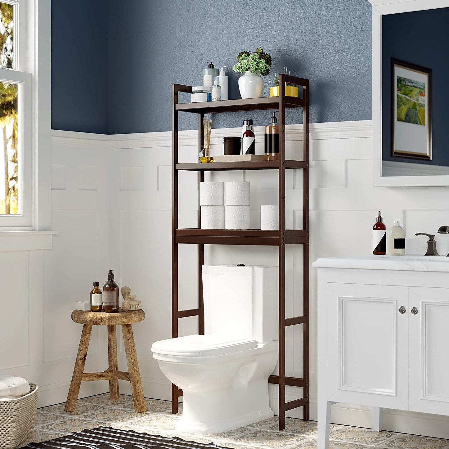 Adjustable Shelves Bathroom Organizer - HWLEXTRA
