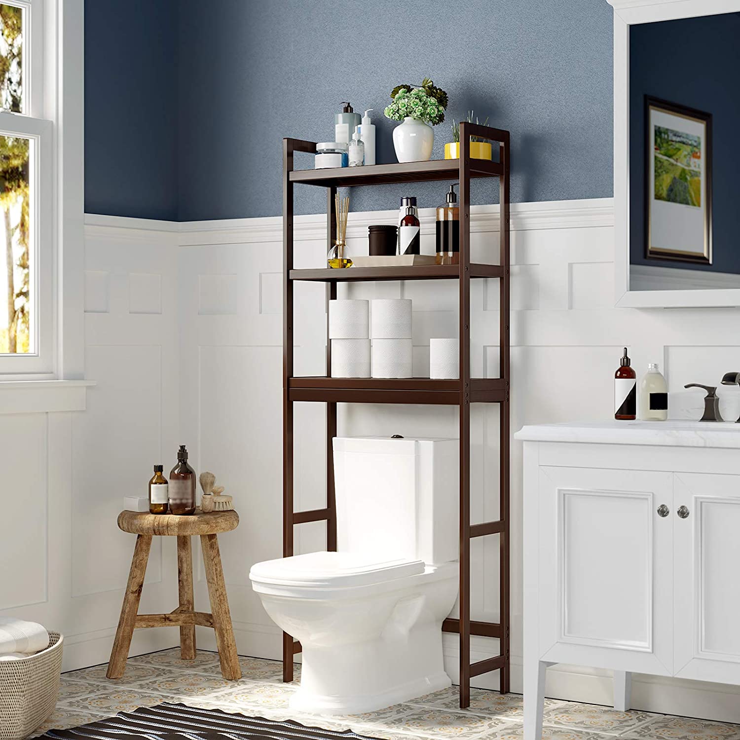 Adjustable Shelves Bathroom Organizer - HWLEXTRA
