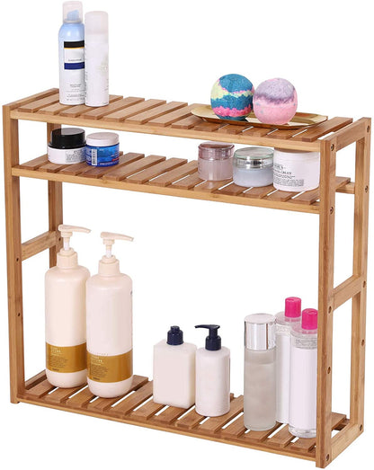 Bamboo Bathroom Shelf - HWLEXTRA
