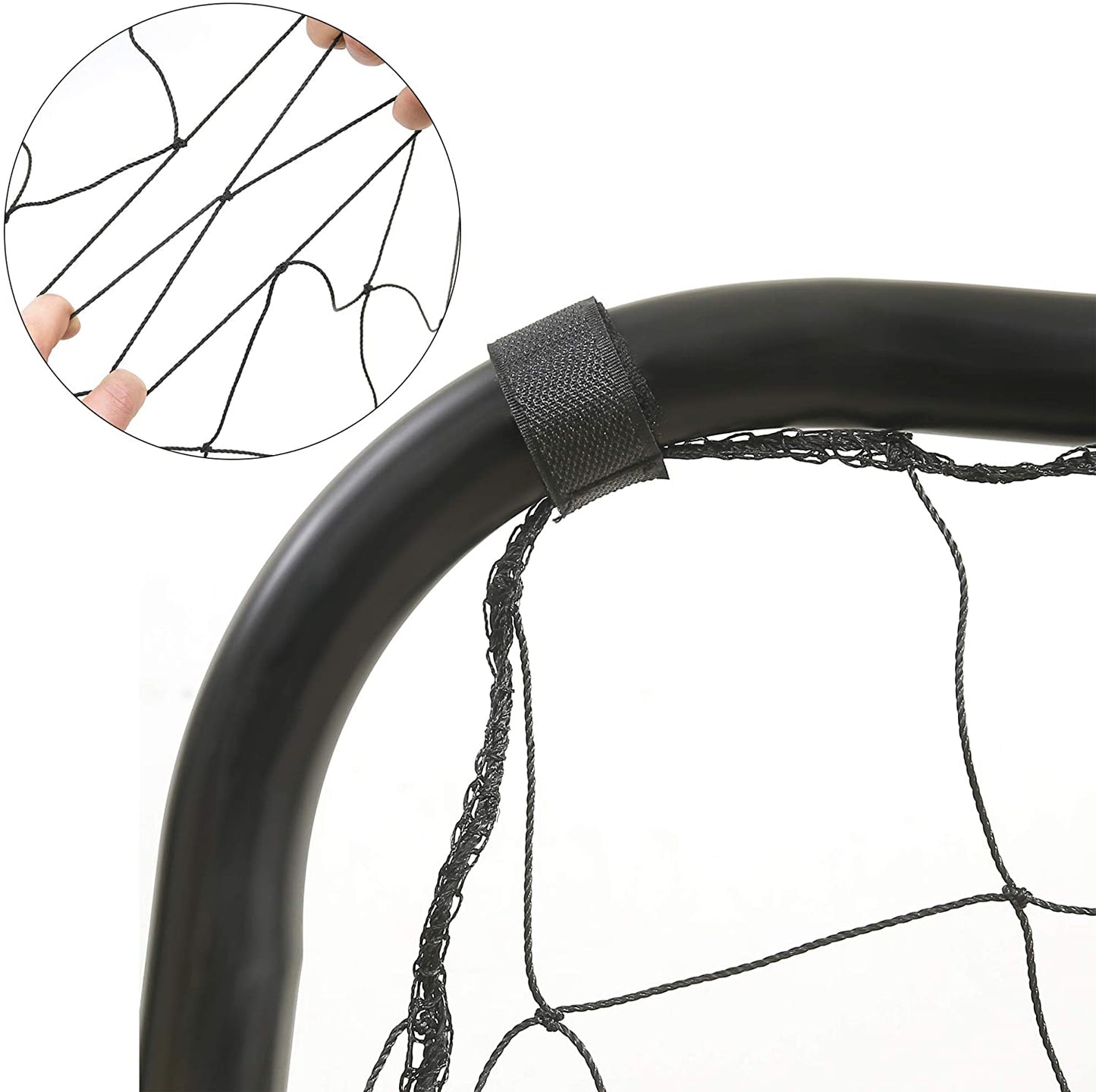 Children's Soccer Goal 12 x 6 Foot, Metal Pipes and PE Net, Quick Assembly