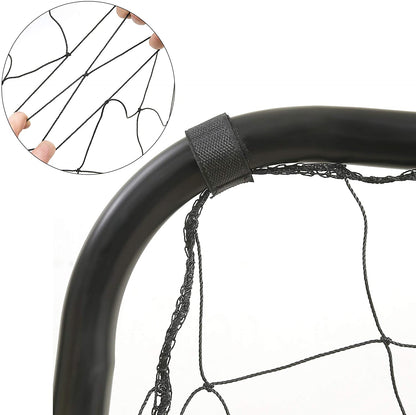 Children's Soccer Goal 12 x 6 Foot, Metal Pipes and PE Net, Quick Assembly