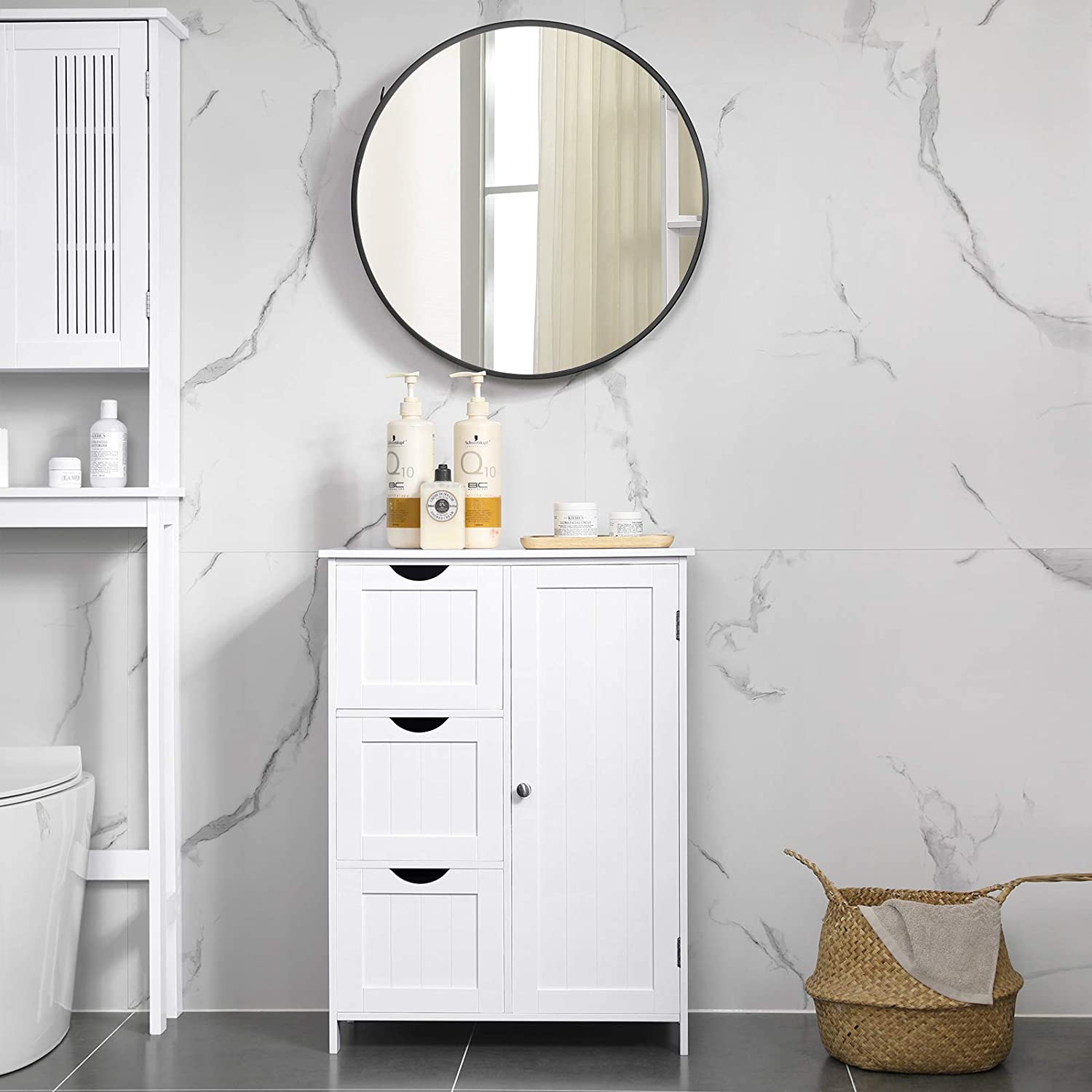 Bathroom Storage Cabinet - HWLEXTRA