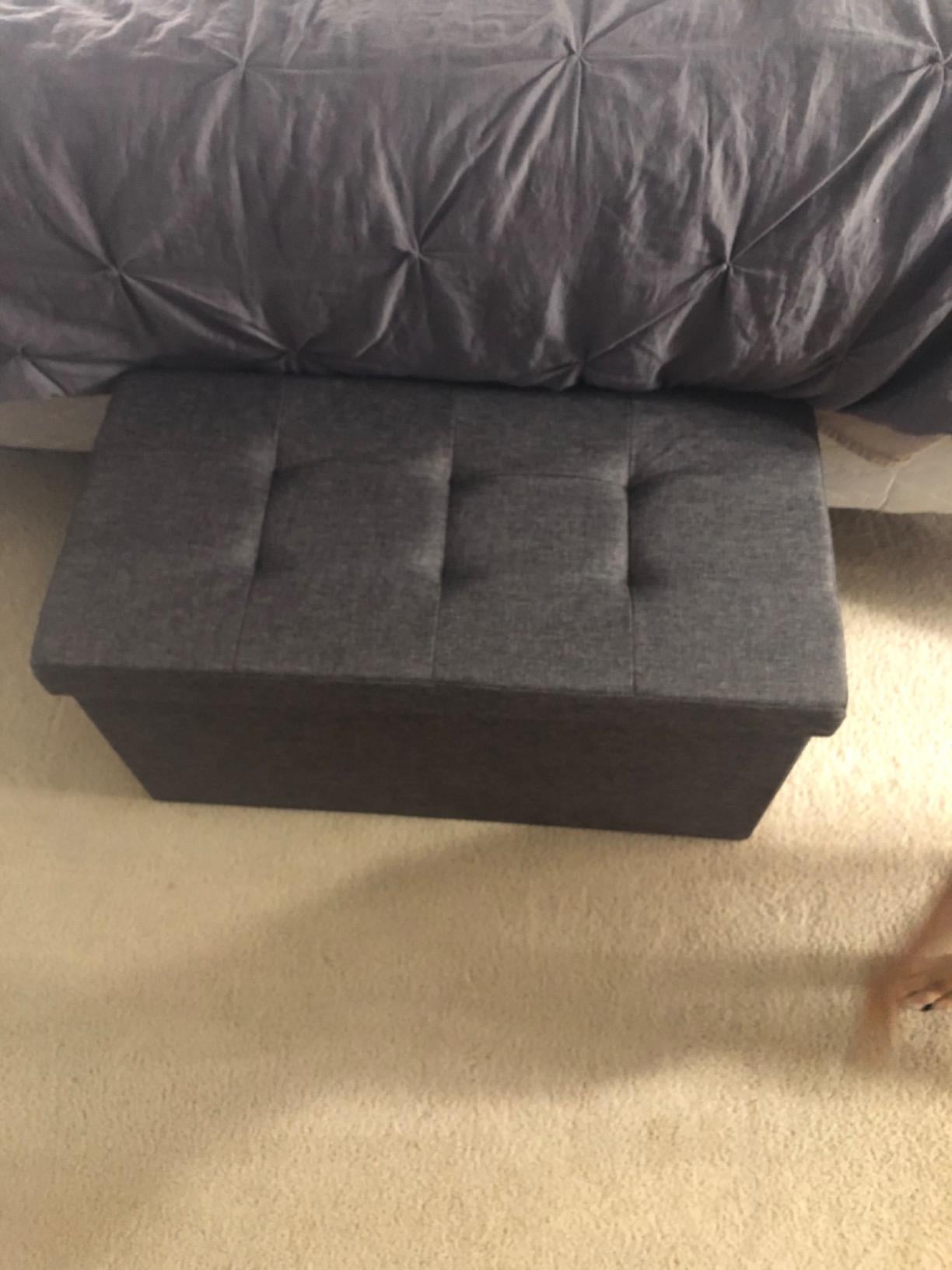 80L Capacity Storage Ottoman - HWLEXTRA