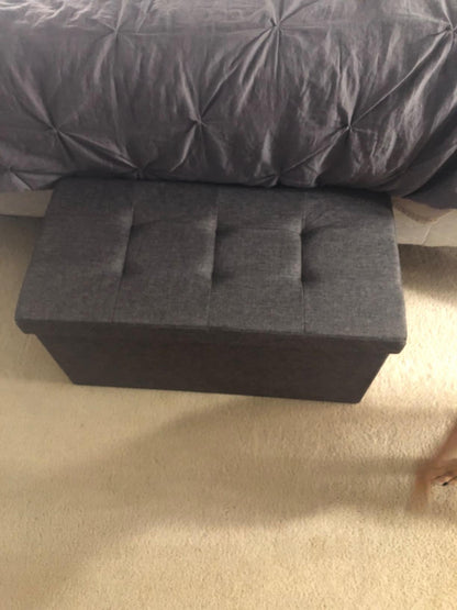 80L Capacity Storage Ottoman - HWLEXTRA