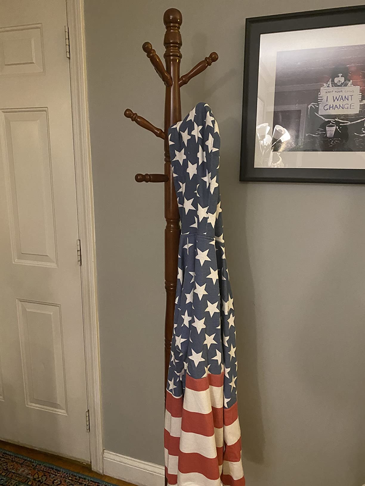 Wooden Hall Tree - HWLEXTRA