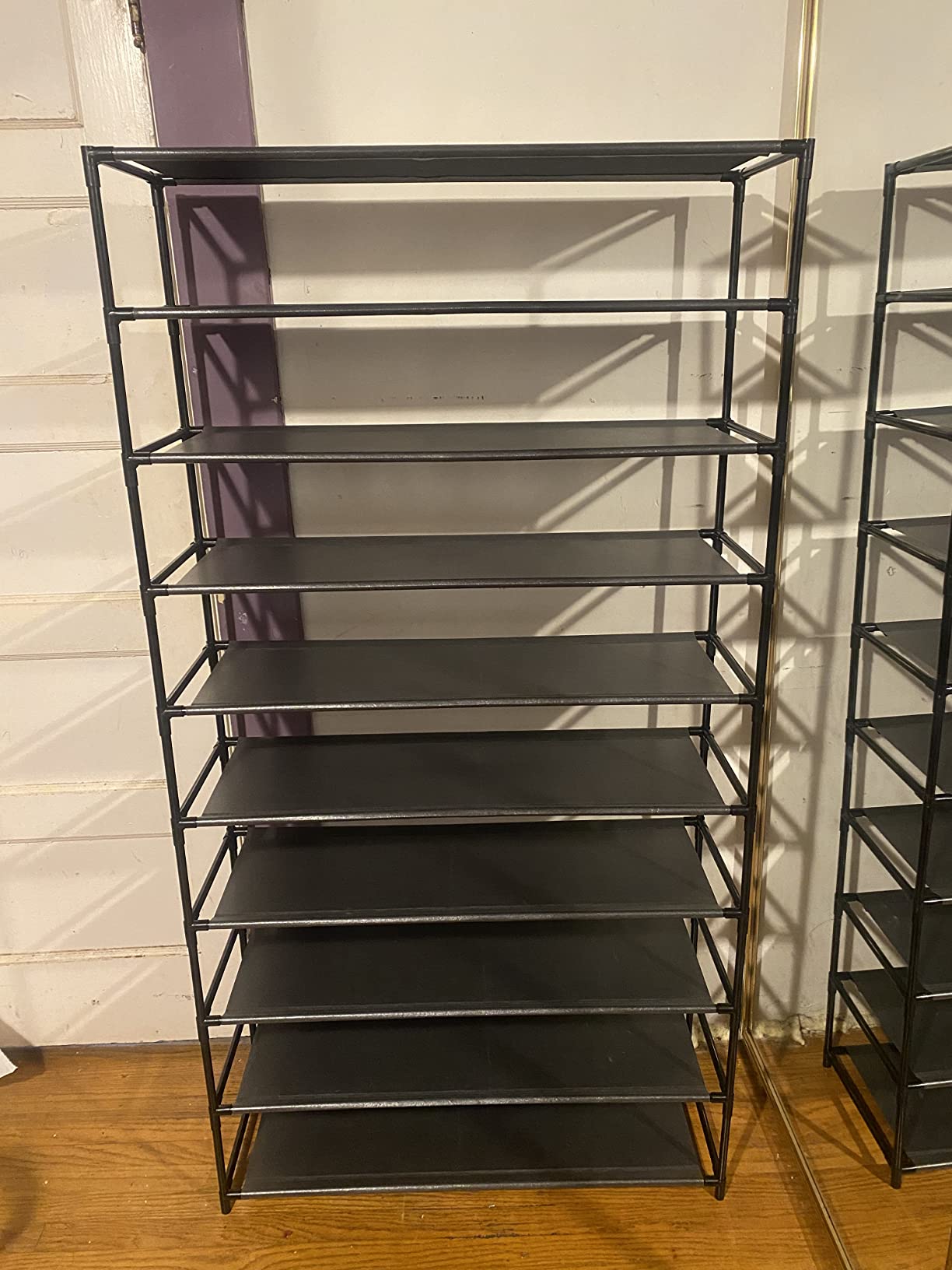 10 Tiers Shoes Rack Shelves 27 Pairs Shoes Storage Organizer Stand  Non-Woven Fabric, 1 unit - Foods Co.