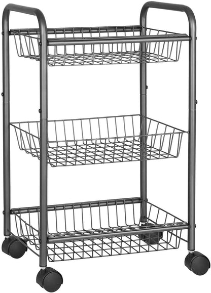 3-Tier Rolling Utility Cart - view 8