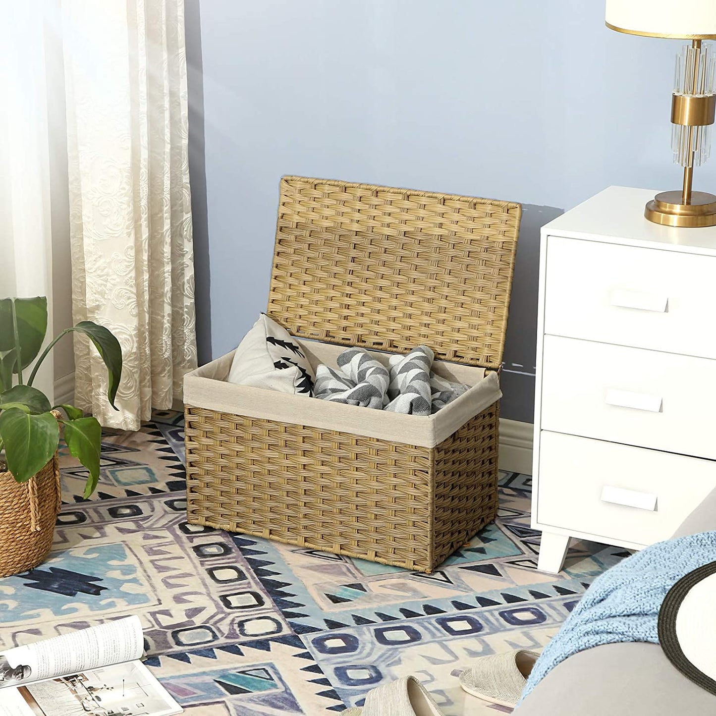 Storage Chest with Lid - HWLEXTRA
