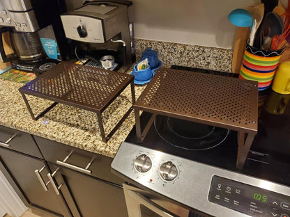 Cabinet Shelf Organizer, Stackable, Expandable - HWLEXTRA 