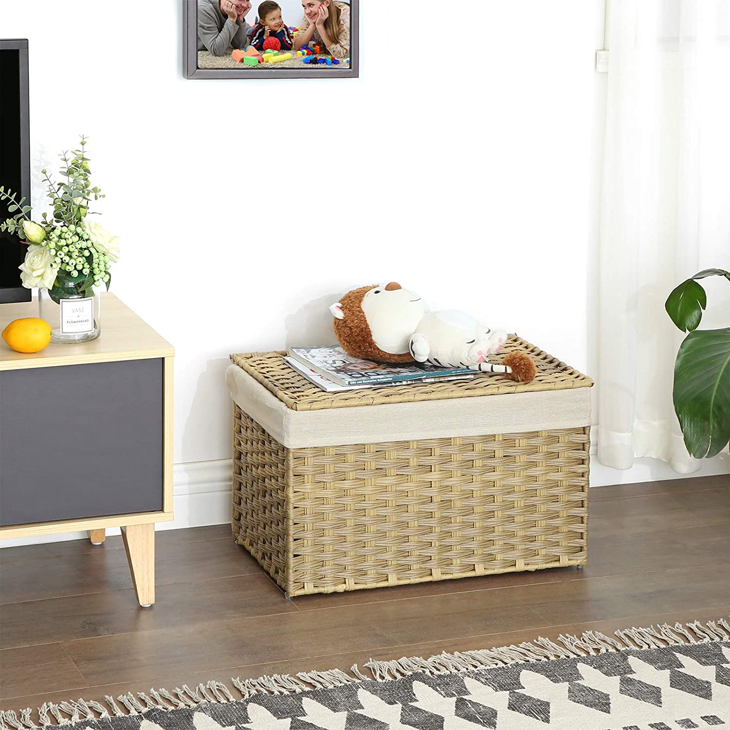 Storage Chest with Lid - HWLEXTRA