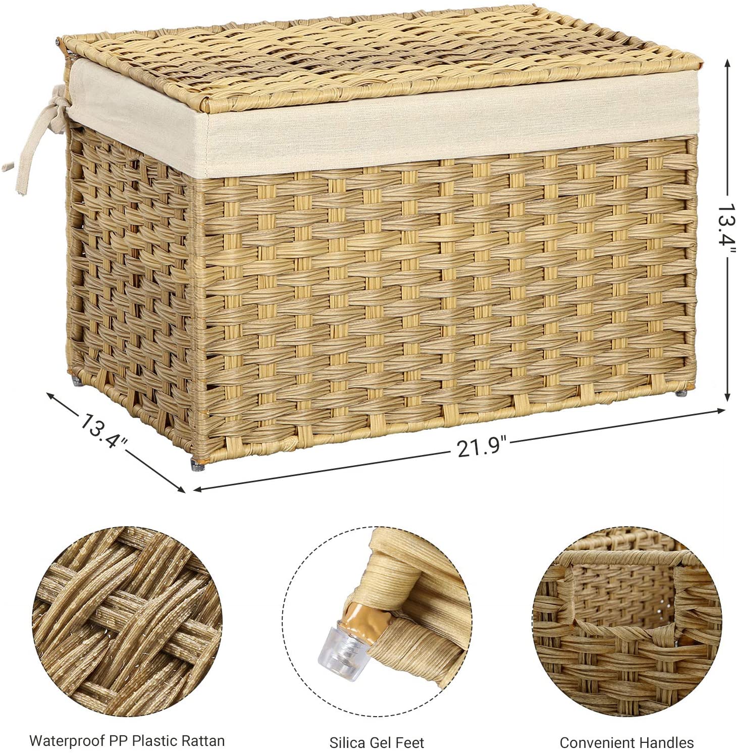 Storage Chest with Lid - HWLEXTRA