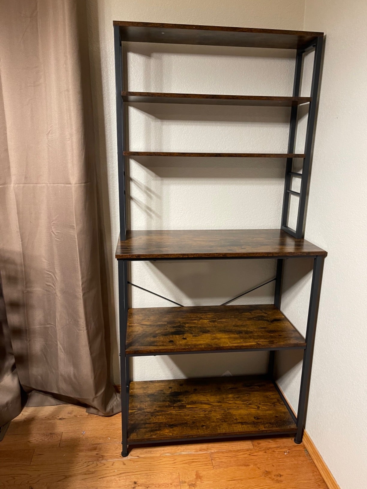 Baker's Rack, Microwave Oven Stand, 6-Tier Kitchen Utility Storage Shelf - HWLEXTRA 