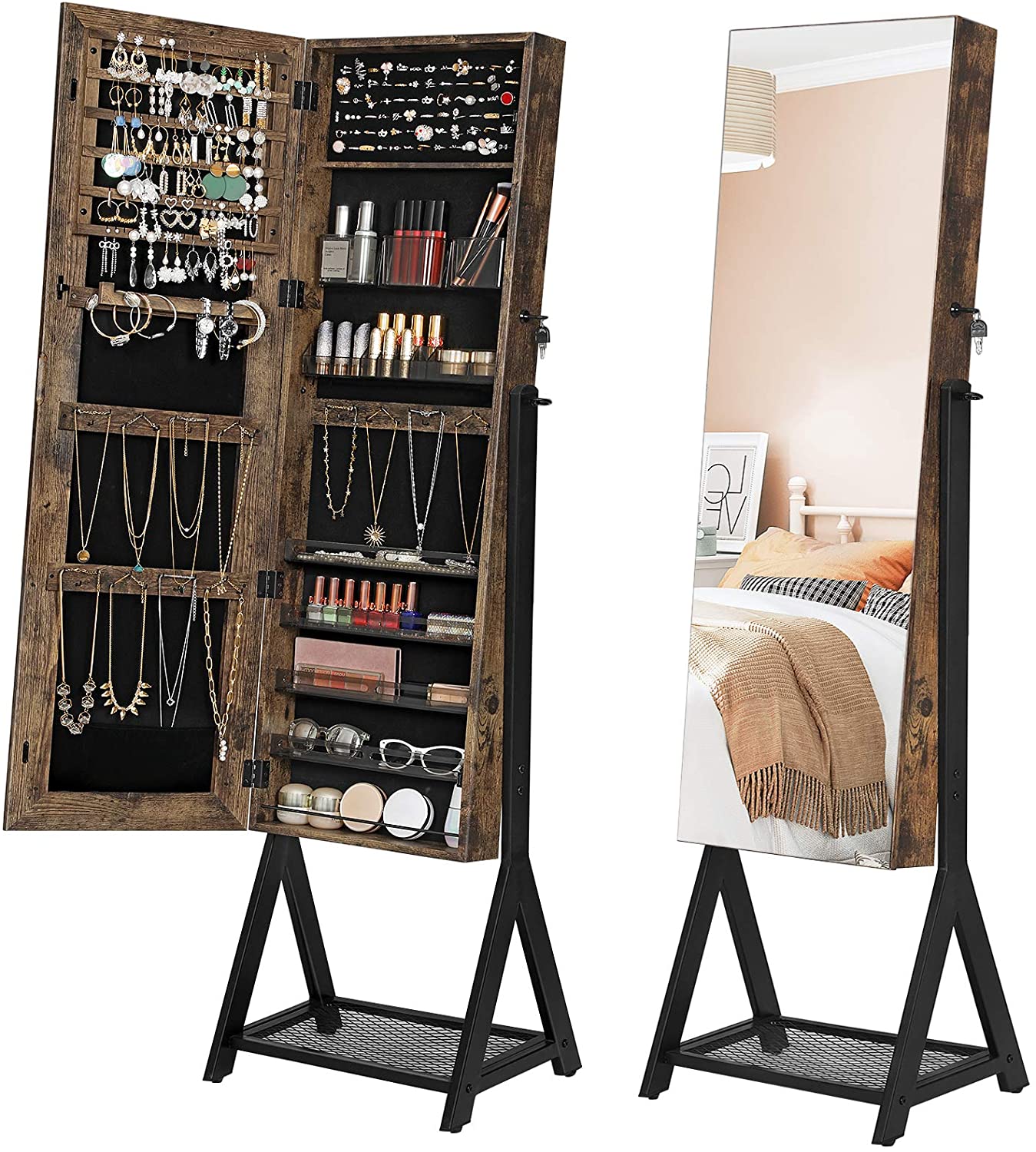 HELENA Mirror Jewelry Cabinet - HWLEXTRA