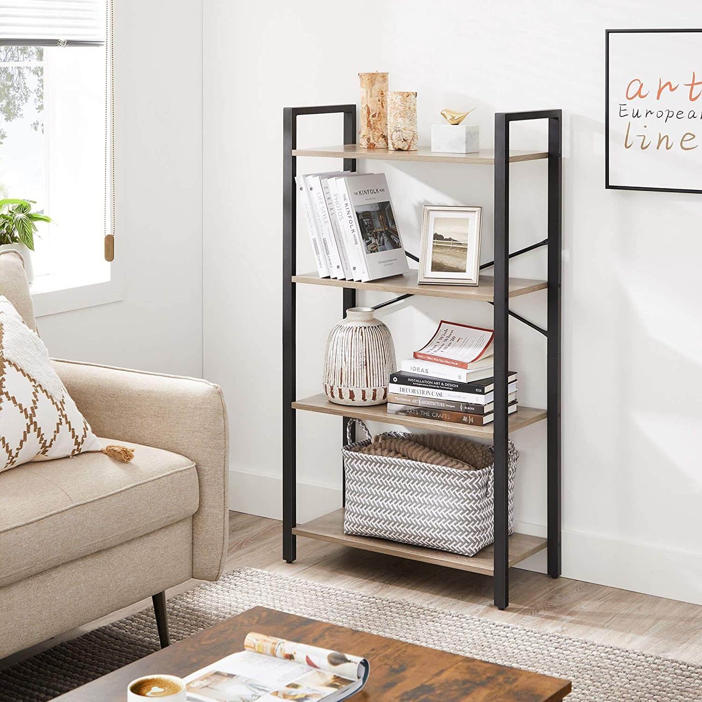 4-Tier Standing Unit Shelf - HWLEXTRA