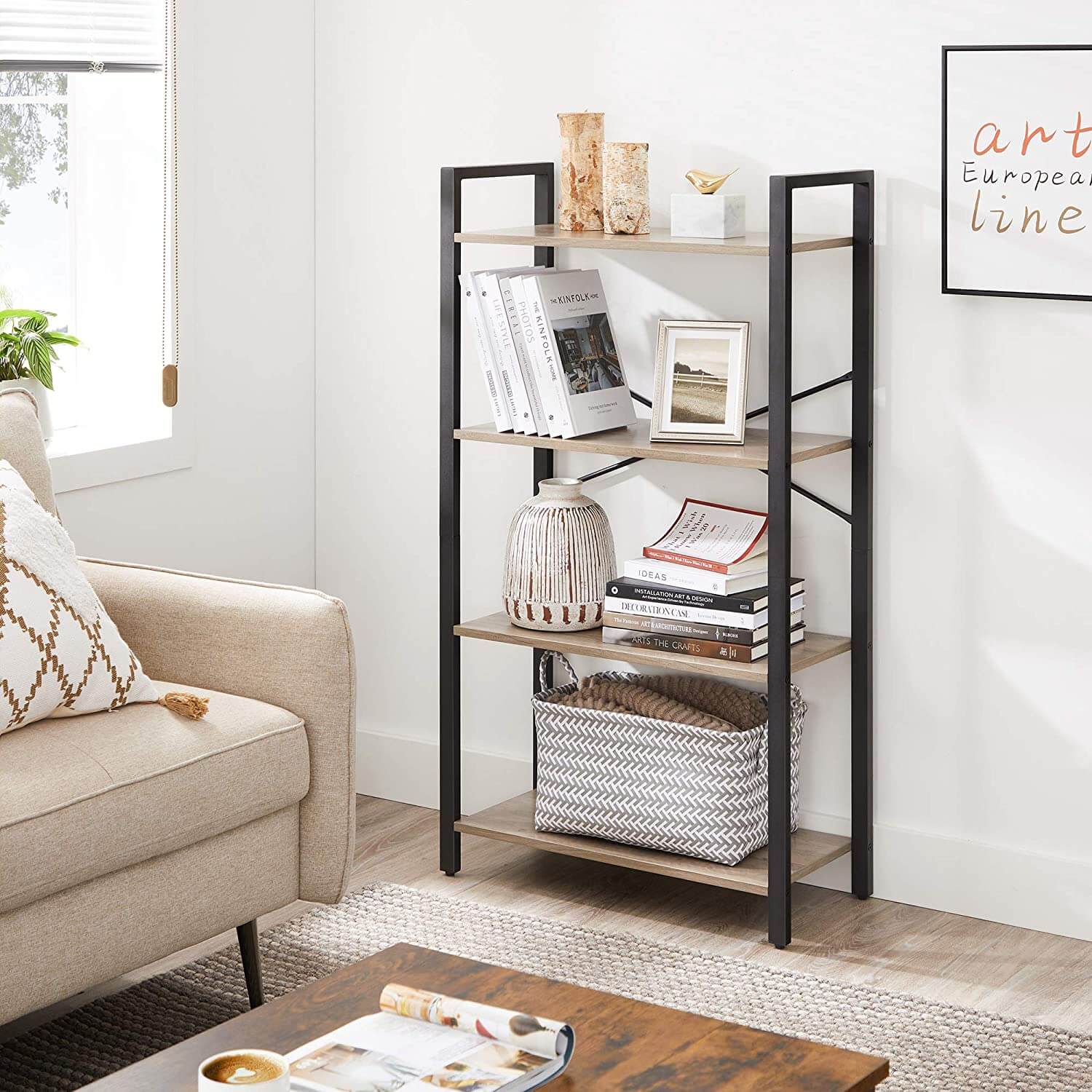 4-Tier Standing Unit Shelf - HWLEXTRA