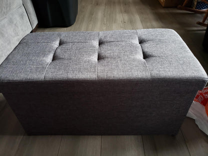 80L Capacity Storage Ottoman - HWLEXTRA