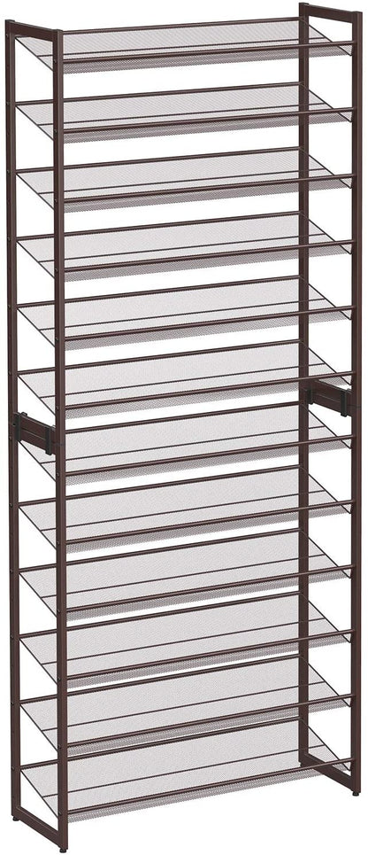 Adjustable 12-Tier Shoe Rack - HWLEXTRA