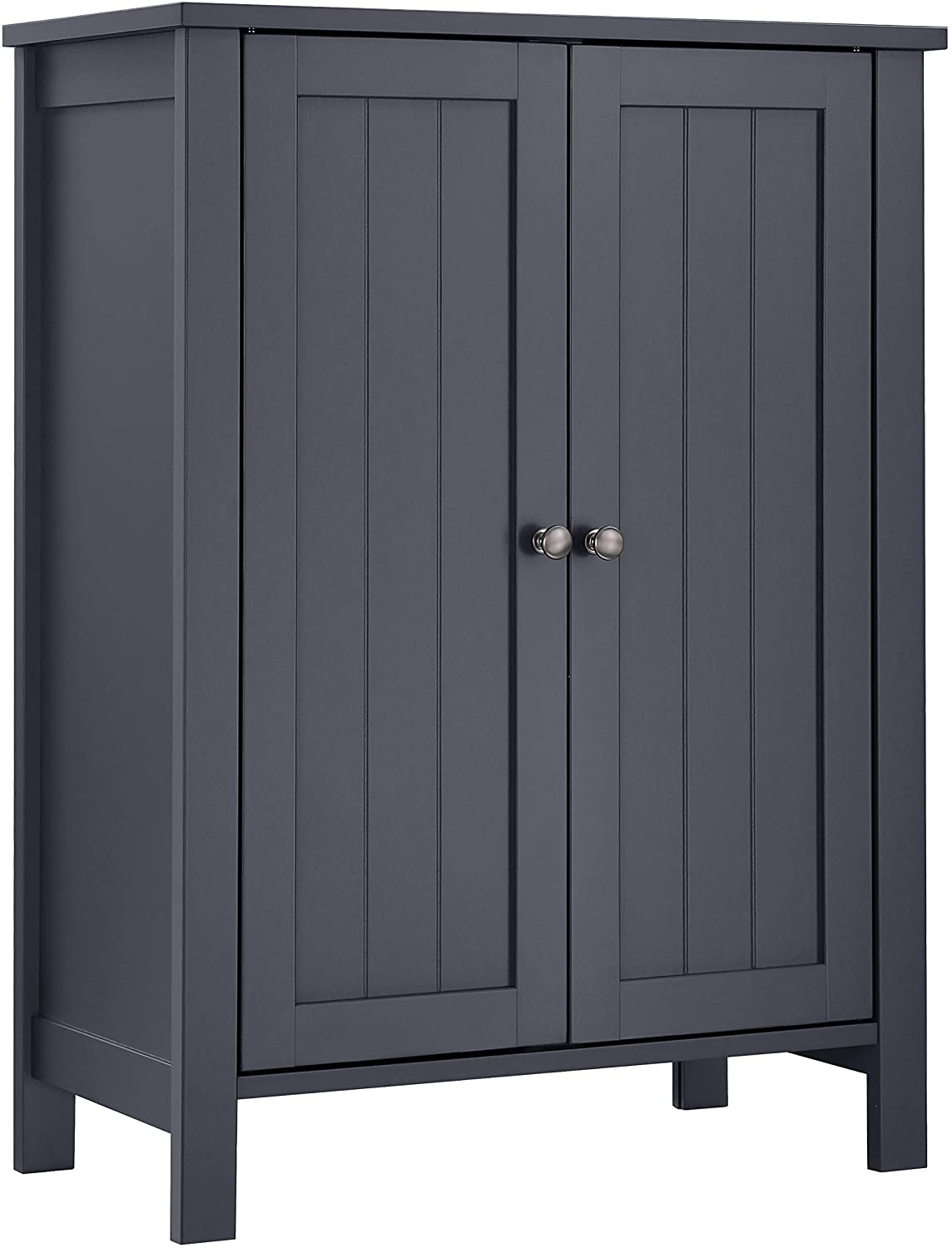 White Floor-standing Bathroom Storage Sideboard - HWLEXTRA