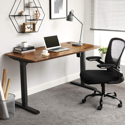 Electric Desk Frame, Standing Desk Stand, with Continuous Height Adjustment, Adjustable Length