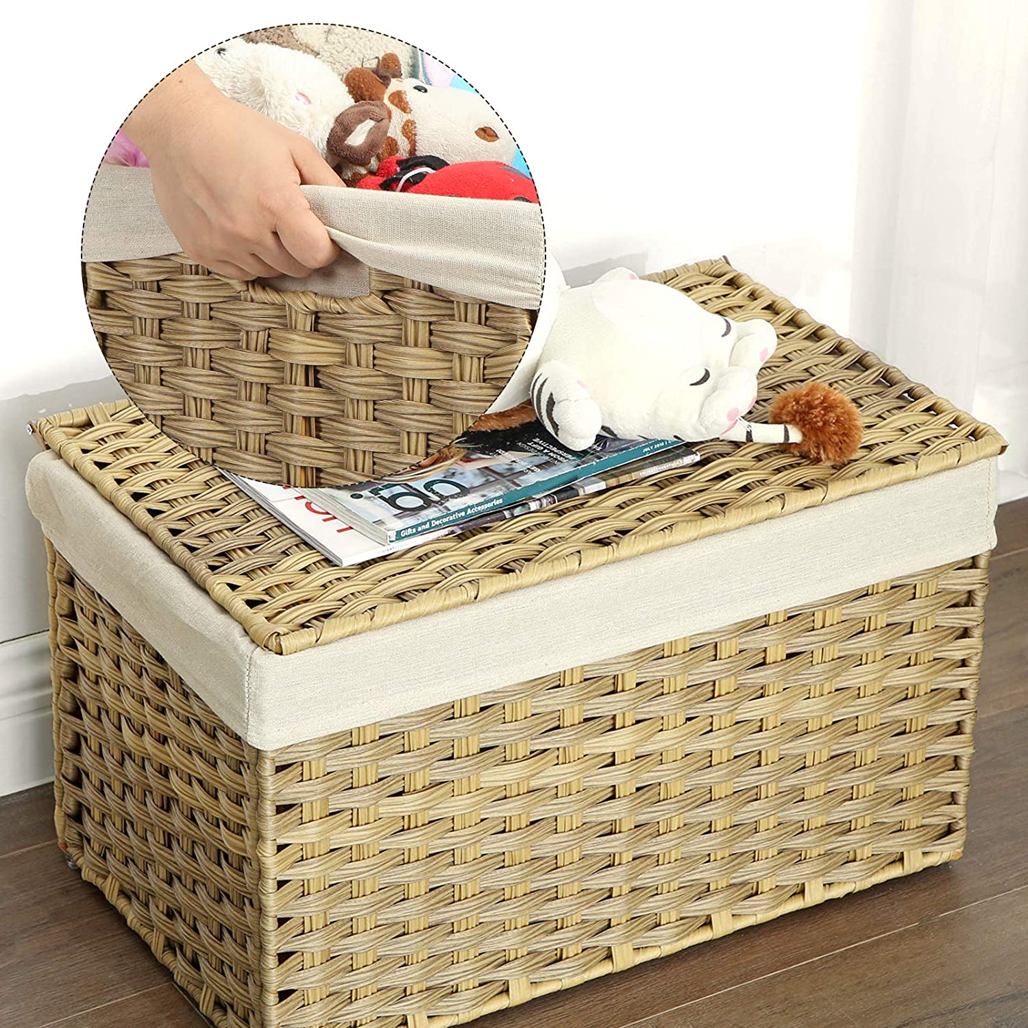 Storage Chest with Lid - HWLEXTRA