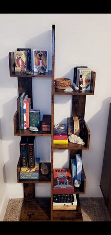 8 Storage Shelves Bookcase - HWLEXTRA