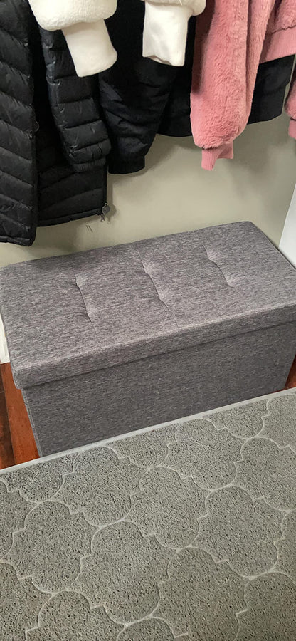 80L Capacity Storage Ottoman - HWLEXTRA