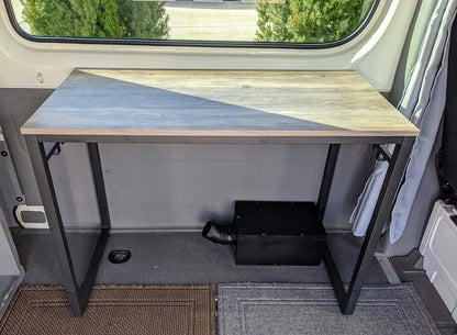 Computer Desk | Office Desk with 8 Hooks - HWLEXTRA 