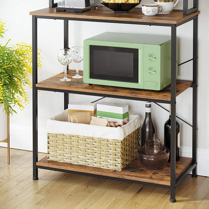 6-Tier Baker's Rack with Hutch - HWLEXTRA