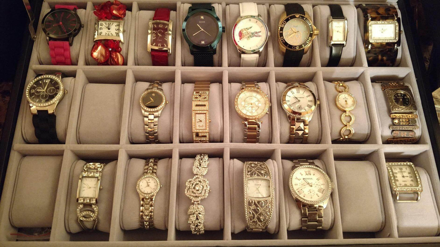 24-Slot Lockable Watch Organizer - view 4