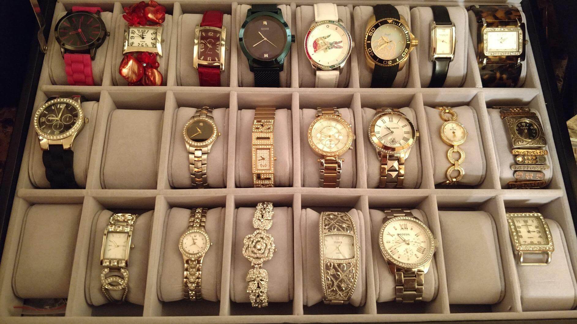 24-Slot Lockable Watch Organizer - view 4