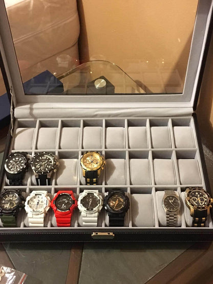 24-Slot Lockable Watch Organizer - view 5