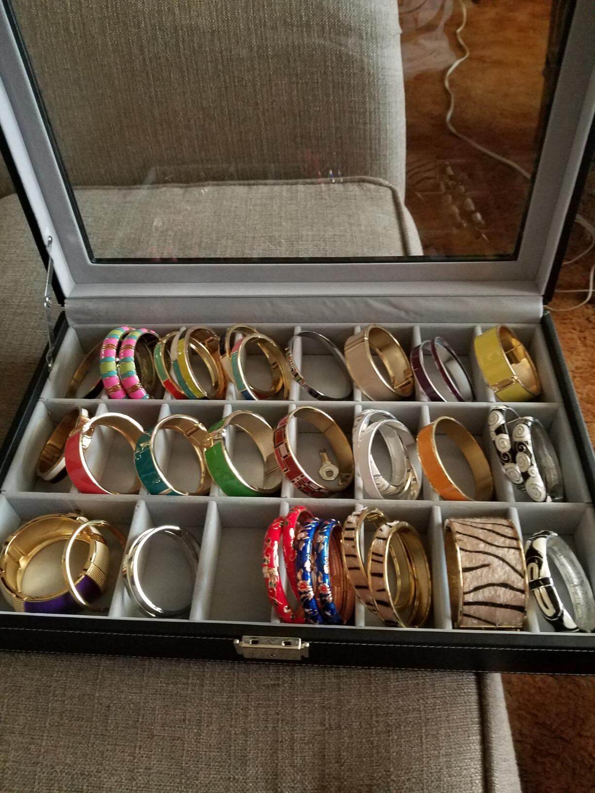 24-Slot Lockable Watch Organizer - view 6