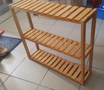 Bamboo Bathroom Shelf - HWLEXTRA