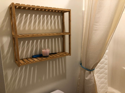 Bamboo Bathroom Shelf - HWLEXTRA