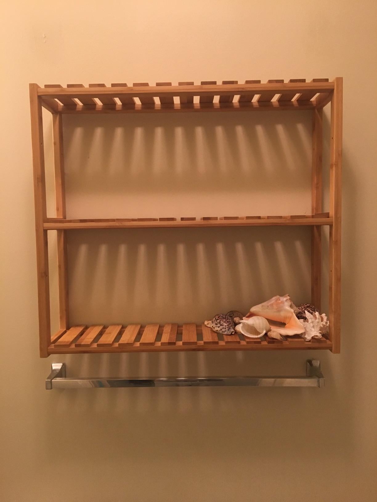 Bamboo Bathroom Shelf - HWLEXTRA
