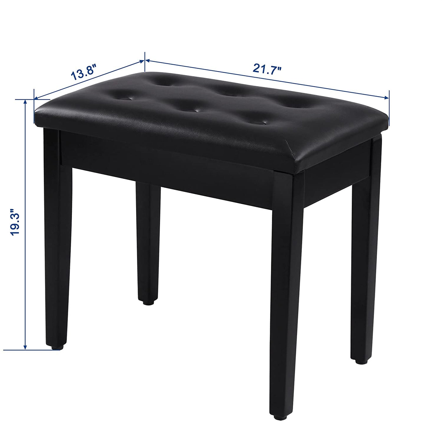 Padded Piano Bench - HWLEXTRA