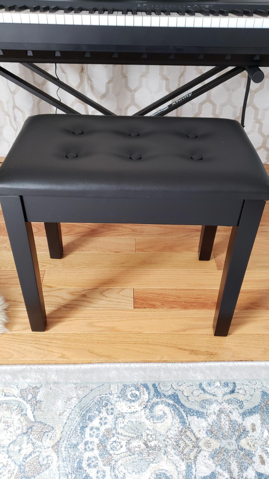 Padded Piano Bench - HWLEXTRA