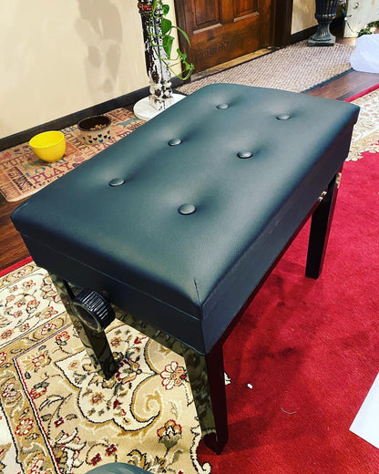 Adjustable Padded Piano Bench - HWLEXTRA
