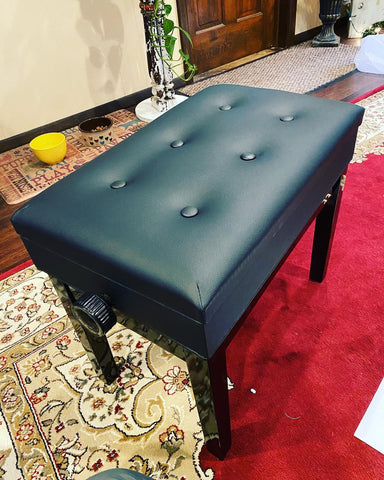 Adjustable Padded Piano Bench - HWLEXTRA