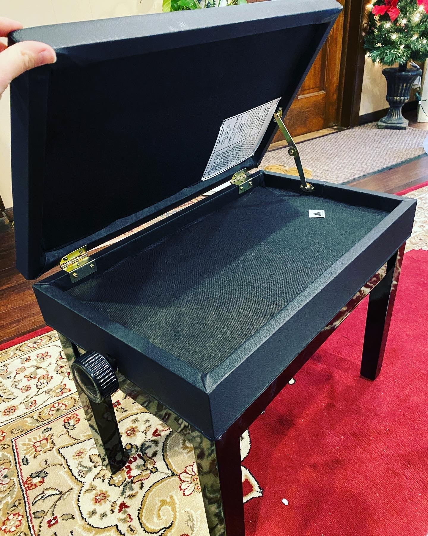 Adjustable Padded Piano Bench - HWLEXTRA