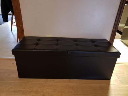 Flipping Lid Ottoman Bench - HWLEXTRA