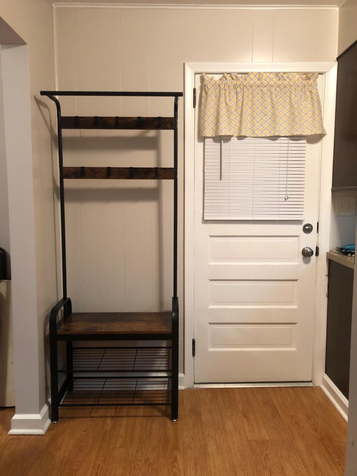 Coat Rack Shoe Bench - HWLEXTRA