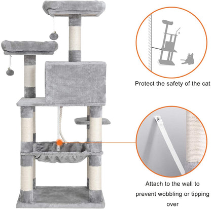 Dual Platforms Cat Tree - HWLEXTRA