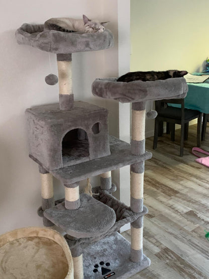 Dual Platforms Cat Tree - HWLEXTRA