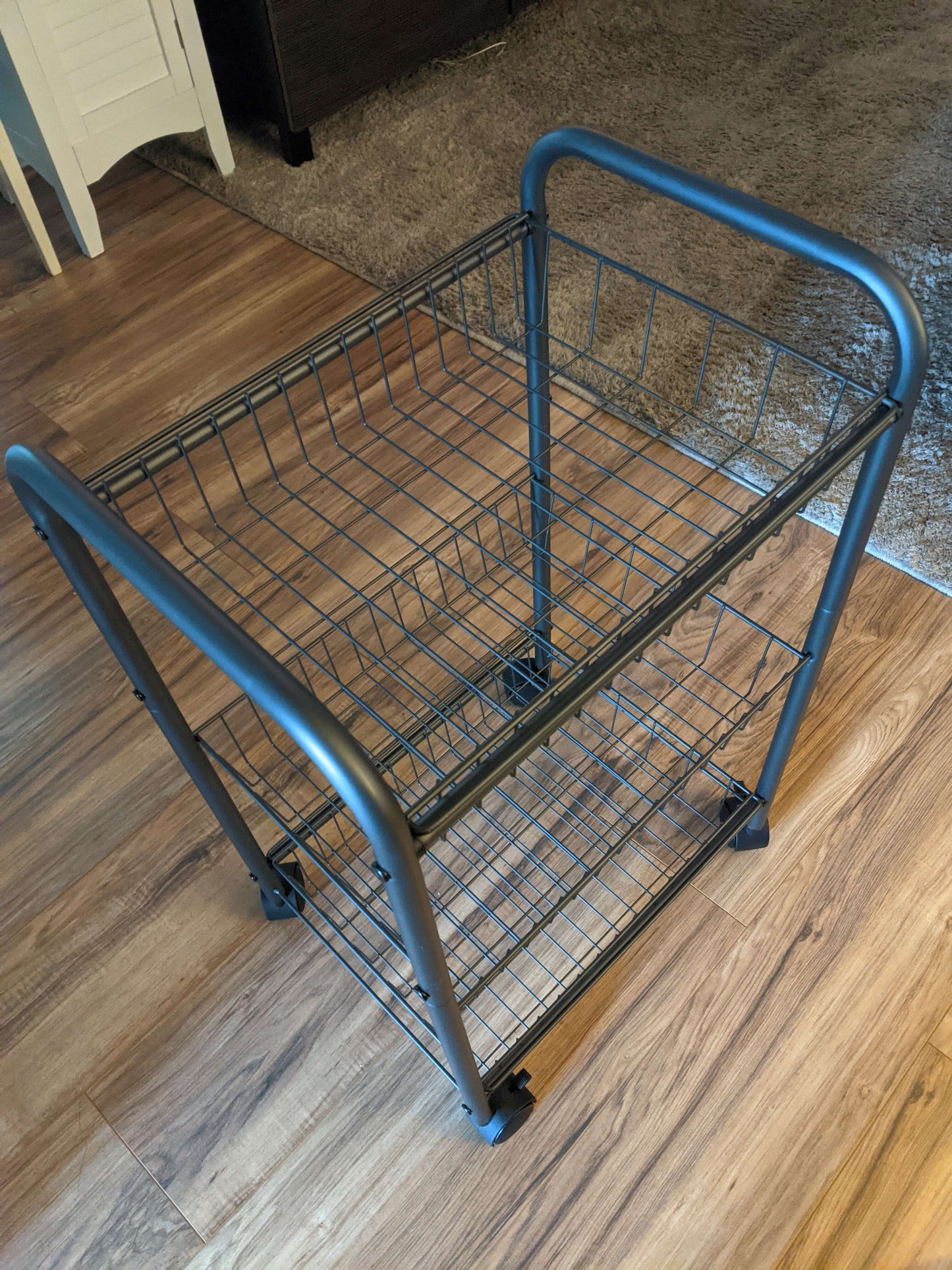 3-Tier Rolling Utility Cart - view 3