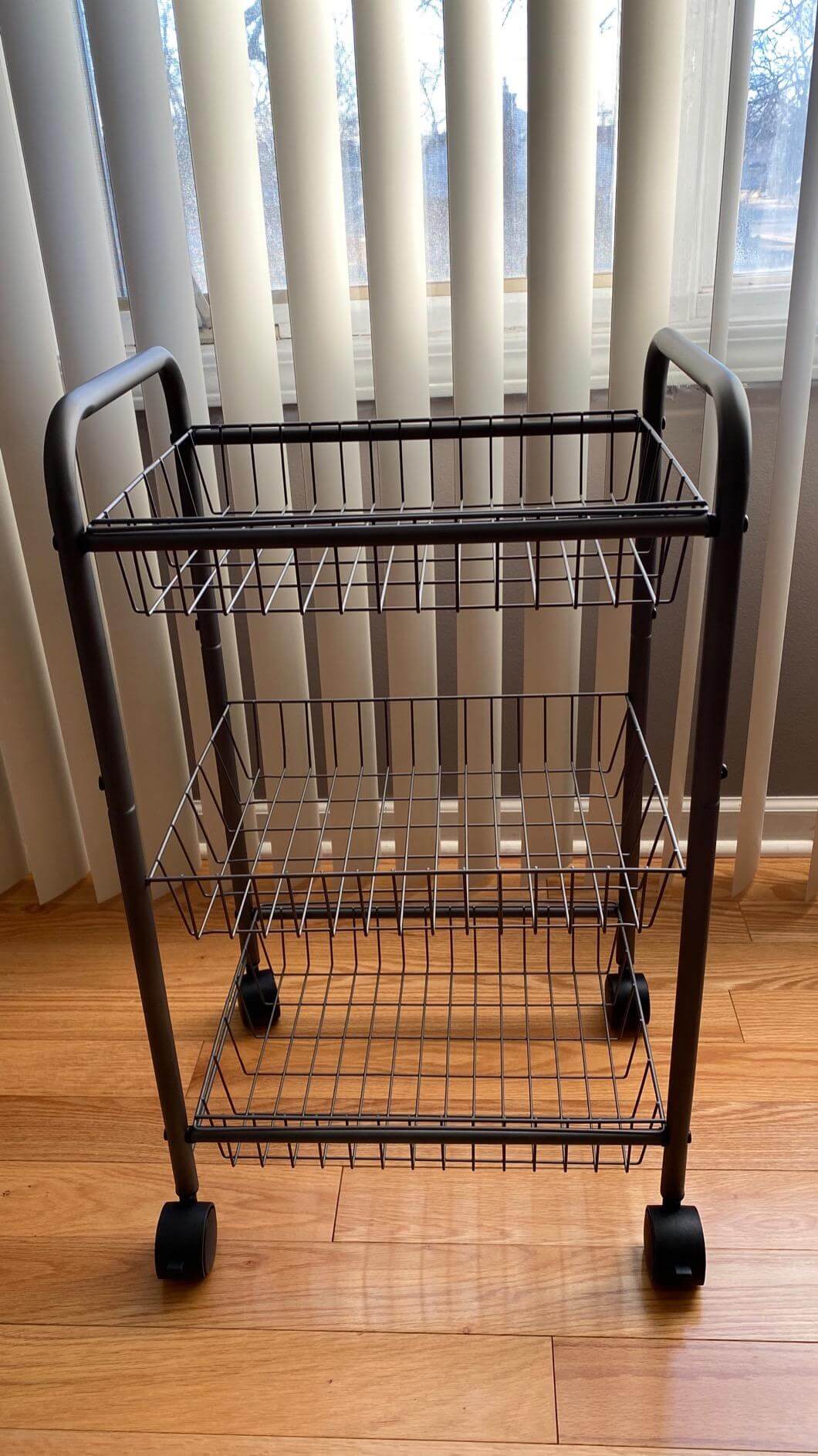 3-Tier Rolling Utility Cart - view 1