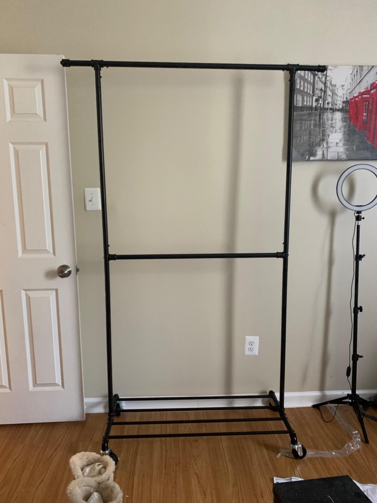 Double Rod Garment Rack - HWLEXTRA