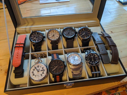 12 Slots Watch Box - HWLEXTRA
