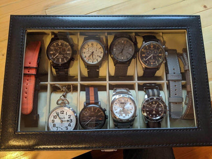 12 Slots Watch Box - HWLEXTRA