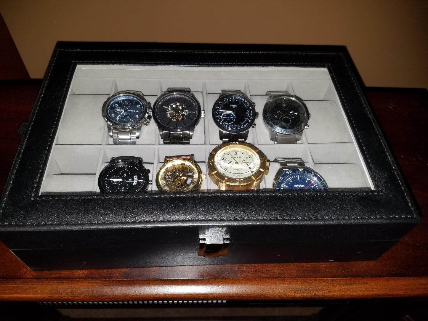 12 Slots Watch Box - HWLEXTRA
